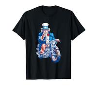 Awesome America Uncle avec Moto pour Sam et Moto T-Shirt