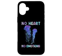Awesome Cute UnderWater Fish no heart no emotions JellyFish Coque pour iPhone 16 Plus
