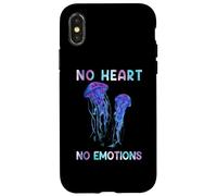 Awesome Cute UnderWater Fish no heart no emotions JellyFish Coque pour iPhone X/XS