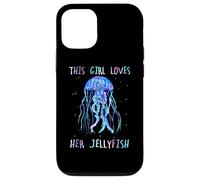 Awesome Cute Underwater This Girl Loves Her Jellyfish Coque pour iPhone 12/12 Pro