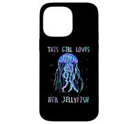 Awesome Cute Underwater This Girl Loves Her Jellyfish Coque pour iPhone 14 Pro Max