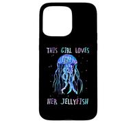 Awesome Cute Underwater This Girl Loves Her Jellyfish Coque pour iPhone 15 Pro Max