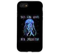 Awesome Cute Underwater This Girl Loves Her Jellyfish Coque pour iPhone SE (2020) / 7/8