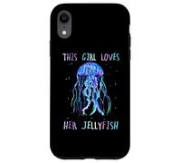 Awesome Cute Underwater This Girl Loves Her Jellyfish Coque pour iPhone XR