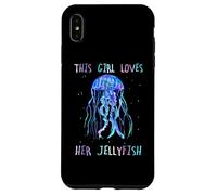 Awesome Cute Underwater This Girl Loves Her Jellyfish Coque pour iPhone XS Max