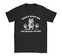 Awesome Don't Spot Me I'm Trying to Die T-Shirts Black M