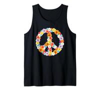 Awesome Flower Power I Hippie I Peace Sign Débardeur