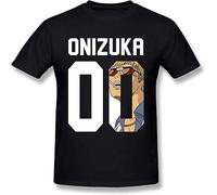 Awesome Great Teacher Onizuka GTO T Shirt Round Neck Cool Japanese Design Man's T-Shirts Casual Men Tshirt Men's Manches Courtes(X-Large)