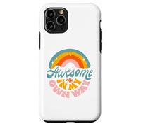 Awesome In My Own Way, arc-en-ciel, neurodiversité, autisme Coque pour iPhone 11 Pro