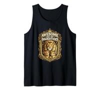 Awesome Like My Daughters Family Lion Graphic Lionnes Débardeur