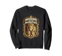 Awesome Like My Daughters Family Lion Graphic Lionnes Sweatshirt