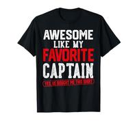 Awesome Like My Favorite Captain Retro Humour T-Shirt