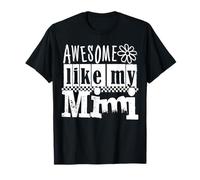 Awesome like My Mimi Retro Grandma to Grandkids Tee T-Shirt