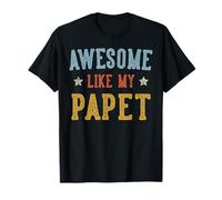 Awesome Like My PAPET Fête des Pères Rétro Grandpa T-Shirt