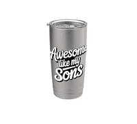 Awesome Like My Sons Gobelet isotherme en acier inoxydable double paroi