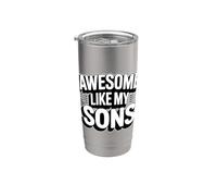 Awesome Like My Sons Gobelet isotherme en acier inoxydable double paroi