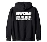 Awesome Like My Three Granddaughters Sweat à Capuche