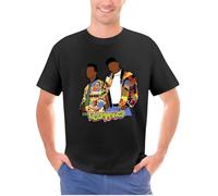 Awesome Male The Fresh Prince of Bel Air T Shirt Pure Cotton Nice Homme Tee Shirts