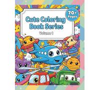 Awesome Robots, Trucks & Space Coloring Book: Cute Friends on Epic Adventures - Large Print Pages for Kids Ages 3-8 | Fun Robots, Big Trucks, Space Exploration & Playful Animals