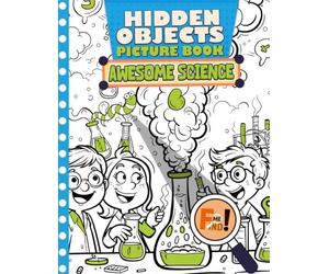 Awesome Science Hidden Objects Picture Book: Challenge Search And Find The Hidden Objects Activity In The Coloring Pictures | Check Your Observation Skills With Funny Game