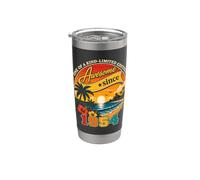 Awesome Since 1954 Vintage Beach Tropical 72nd Birthday Gobelet isotherme en acier inoxydable double paroi