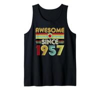 Awesome Since 1957 Classic Year Birth of Birthday Vintage Débardeur