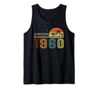Awesome Since 1960 Men Women Birth of Birthday Years Vintage Débardeur