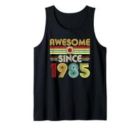 Awesome Since 1985 Classic Year Birth of Birthday Vintage Débardeur