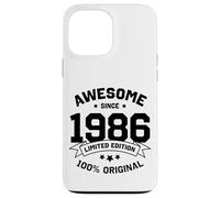 Awesome Since 1986 - Anniversaire Année de Naissance Collège Université Coque pour iPhone 13 Pro Max
