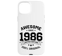 Awesome Since 1986 - Anniversaire Année de Naissance Collège Université Coque pour iPhone 15 Plus