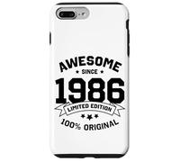 Awesome Since 1986 - Anniversaire Année de Naissance Collège Université Coque pour iPhone 7 Plus/8 Plus