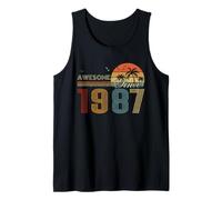 Awesome Since 1987 Men Women Birth of Birthday Years Vintage Débardeur