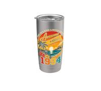 Awesome Since 1994 Vintage Beach Tropical 32nd Birthday Gobelet isotherme en acier inoxydable double paroi