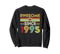 Awesome Since 1995 Classic Year Birth of Birthday Vintage Sweatshirt