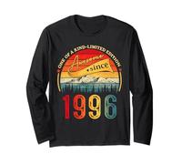 Awesome Since 1996 Vintage Style Born in 1996 Birthday Mens Manche Longue