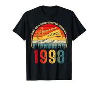 Awesome Since 1998 Vintage Style Born in 1998 Birthday Mens T-Shirt
