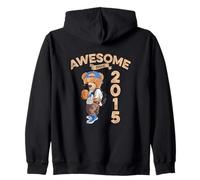 Awesome Since 2015 Ours humoristique Idée cadeau maternelle Sweat à Capuche