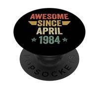 Awesome Since April 1984 PopSockets PopGrip Adhésif