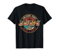 Awesome Since July 2007 | 18 Ans | 18th Birthday T-Shirt
