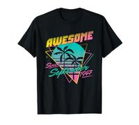 Awesome Since September 1947 T-Shirt Graphique avec Valeur