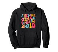 Awesome Since September 2019 7 Years Retro 7th Birthday Sweat à Capuche