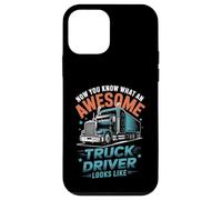Awesome Truck Driver Looks Like Funny Trucking Big Rig Coque pour iPhone 12 Mini