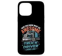 Awesome Truck Driver Looks Like Funny Trucking Big Rig Coque pour iPhone 13 Pro Max