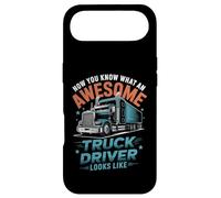 Awesome Truck Driver Looks Like Funny Trucking Big Rig Coque pour iPhone Air