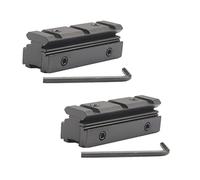 AWETHE Red Dot Lot de 2 adaptateurs de rail de visée avec llen 11 mm vers 20 mm