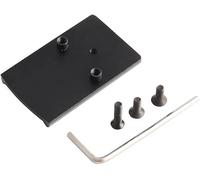AWETHE RMR Kit de montage de plaque de base pour viseur RMR VISM à point rouge pour calibre de feu véritable compatible avec G17 19 22 Accessoire de chasse