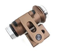 AWETHE Support de casque pour lampe torche tactique Scout M300B M300C M300V pour rail de casque ARC (sable)