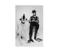AWFGQ Poster David Bowie sur toile - Décoration de chambre à coucher - Paysage sportif - Décoration de bureau - Cadeau sans cadre - 60 x 90 cm