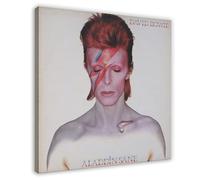 AWFGQ Poster sur toile David Bowie Aladdin Sane - Décoration pour chambre à coucher, bureau, chambre à coucher, bureau, cadeau - 50 x 50 cm