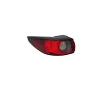 AWGNTQQ Ensemble De Feu Arrière Feu Arrière Halogène À LED Pour Mazda Pour CX5 Pour CX-5 2017 2018 2019 2020-2021 Clignotant Feu D Avertissement Phare Freinage(Outer halogen Left)